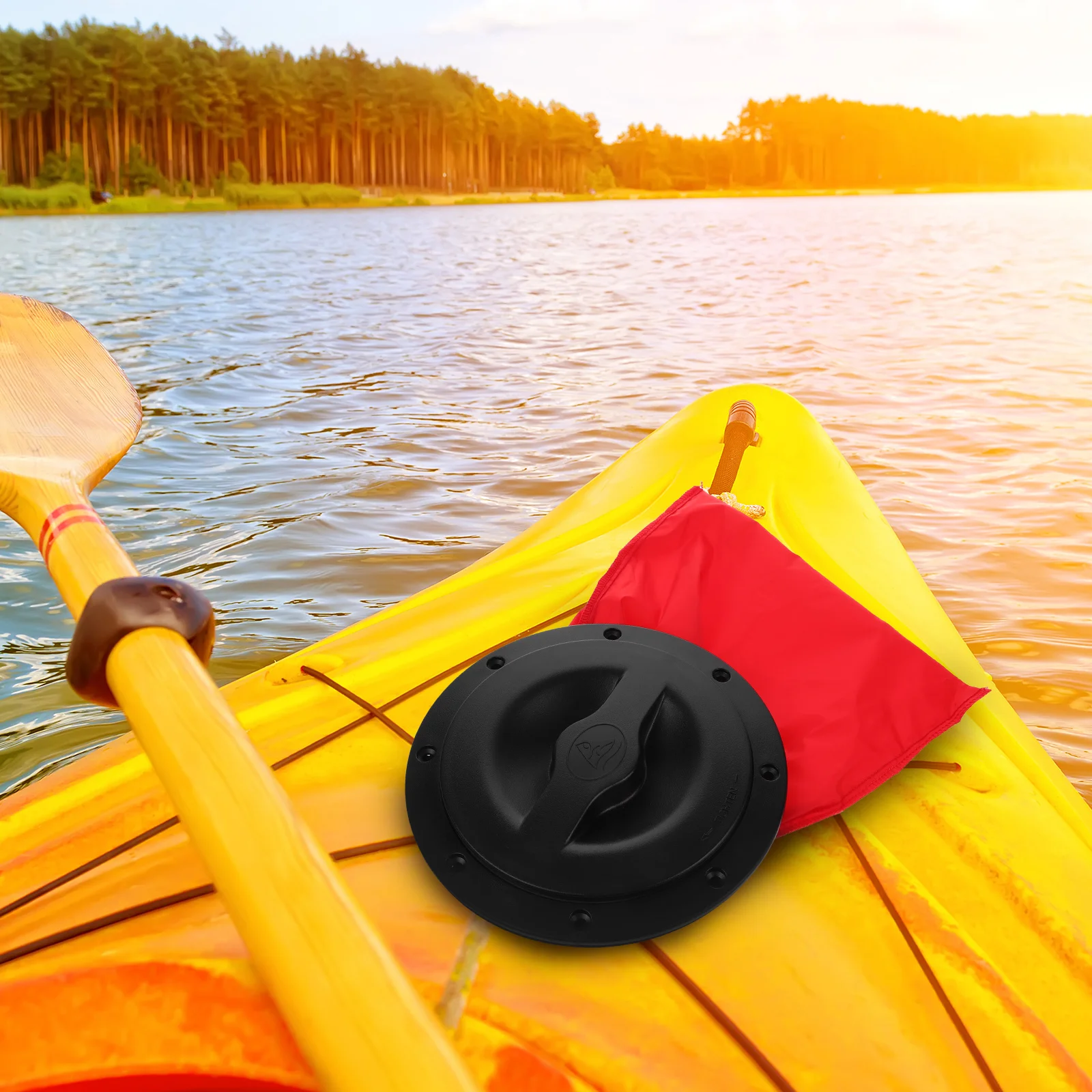 

Cover Kayak Yacht Covers Hole Storage Bags Boat Access Hatch Non Skid Kayak Hatch Cover Durable Safe Sturdy Plastic