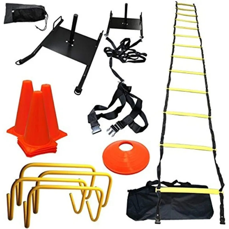 

Bluedot Trading Strength & Speed Agility Training Sled Ladder Cones Bundle - Gain Speed All Athletes.