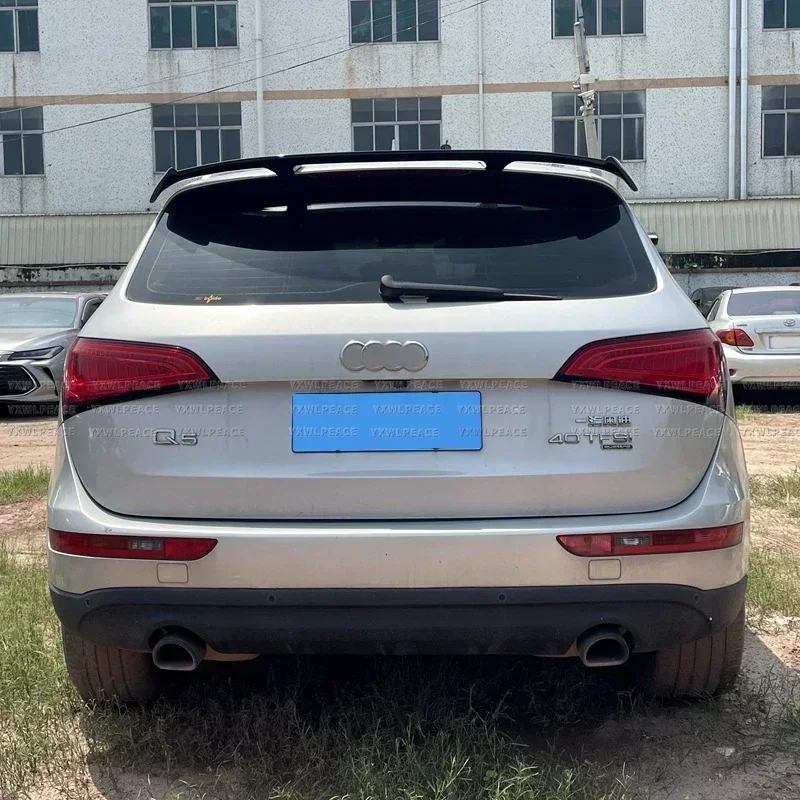 For Audi Q5 2010-2017 Roof Spoiler High Quality ABS Material Unpainted Color Rear Trunk Wing Body Kit Accessories