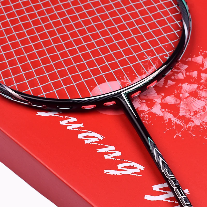 Guangyu Vanished Badminton Racquet Full Carbon 30 Pound Attack and Defense, Ultra Light 72 Gram Badminton Racquet