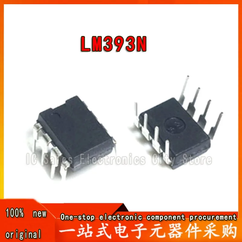 Circuit intégré LM393N LM393 200 DIP8, meilleure qualité, 10/50/393 pièces