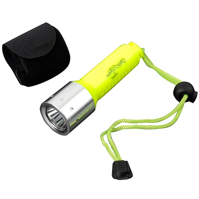 Linterna de buceo ZK20 Q5, linterna LED, linterna de buceo recargable, luz 18650, linternas de buceo subacuáticas, dropshipping