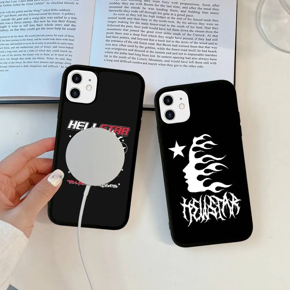 H-HELLSTAR-R Logo Magnetic Wireless Phone Case For IPhone 17 16 15 14 13 12 11 Pro Max Plus Mag Phone Cover view 6