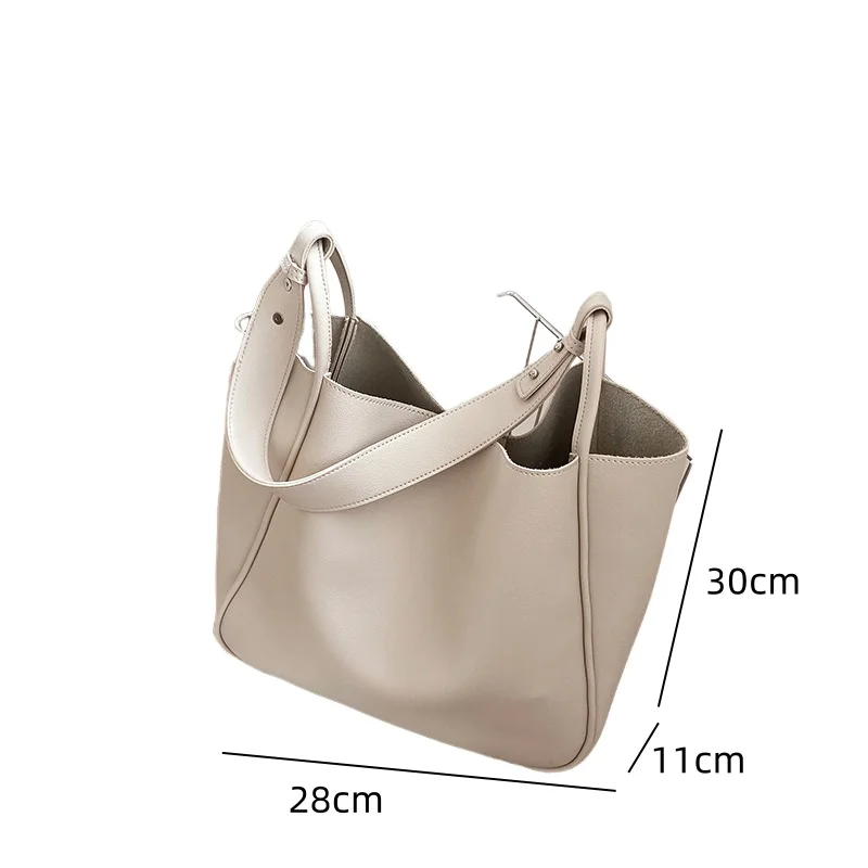 New Fashion Women Tote Bags Shoulder Bags Axillary Pouch Female Commuter Retro Trend Leisure Versatile Portable Crossbody Bags