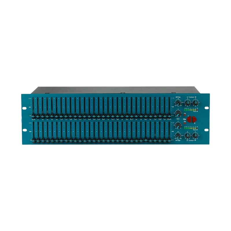 Betagear Dual 31 Band Stereo Equaliser FCS966 Loudspeaker Management Graphic Equalizer Audio Professional Musical Instruments