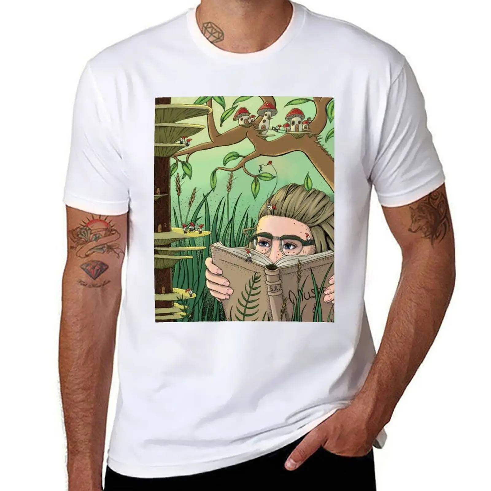 

The Forest of Gnomes T-Shirt t shirt man casual man t shirt cotton high quality T-Shirt