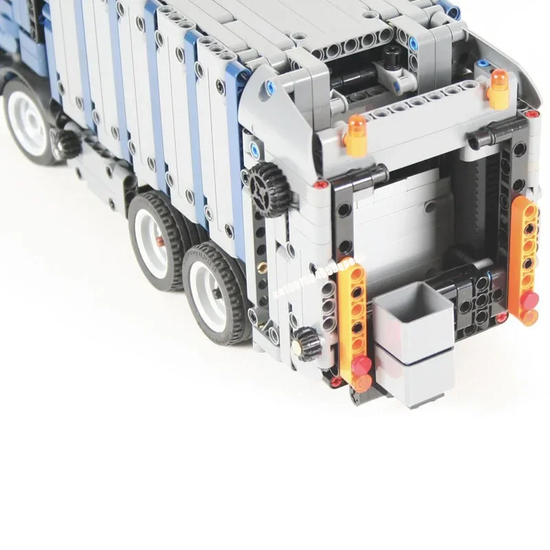 新しい 936 個 Moc シティエンジニアリングシリーズ 42203 ゴミ車モデルクリエイティブアイデア子供のおもちゃ誕生日ギフトテックカスタムパズル Moc42203