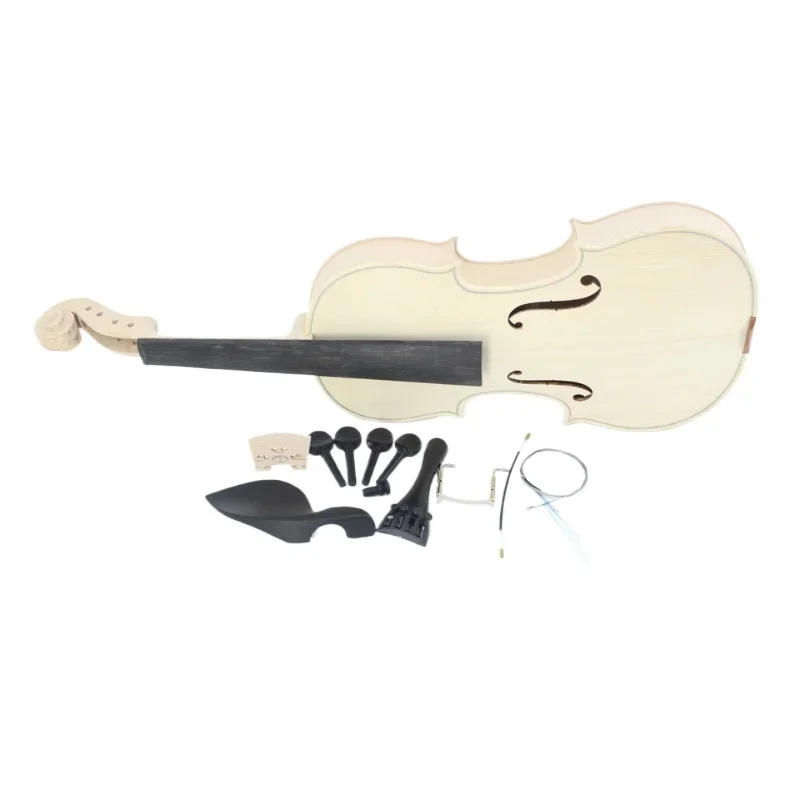 

White billet violin, popularizing white billet violin work in progress