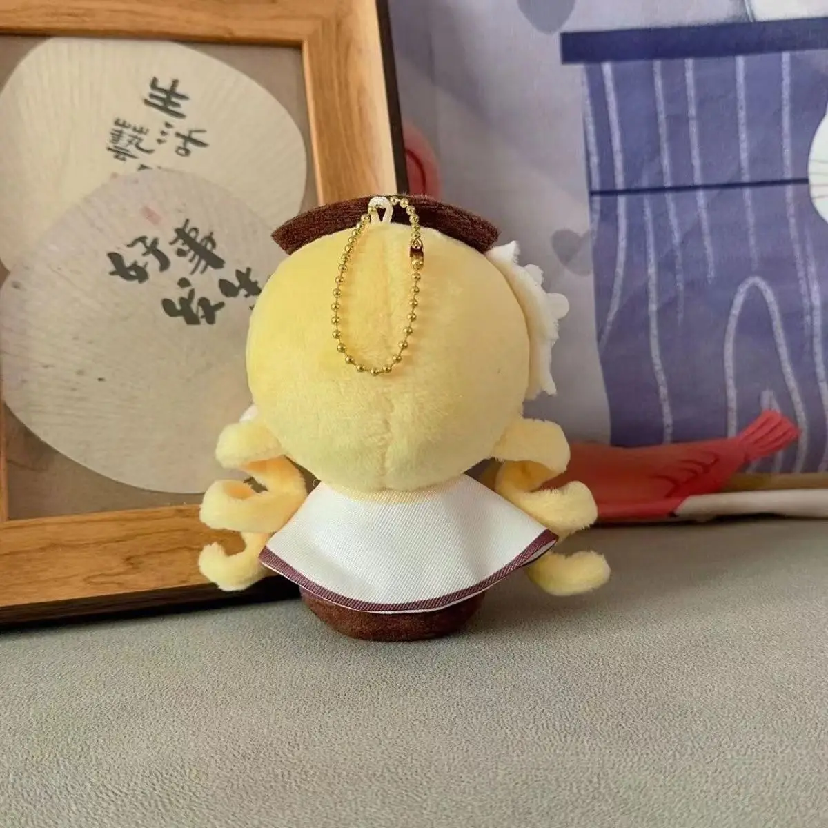 Puella Magi Madoka Magica Mami Tomoe Cute Figure Plush Stuffed Cotton Doll Backpack Pendant Boy Girl Toys Keychain Gift