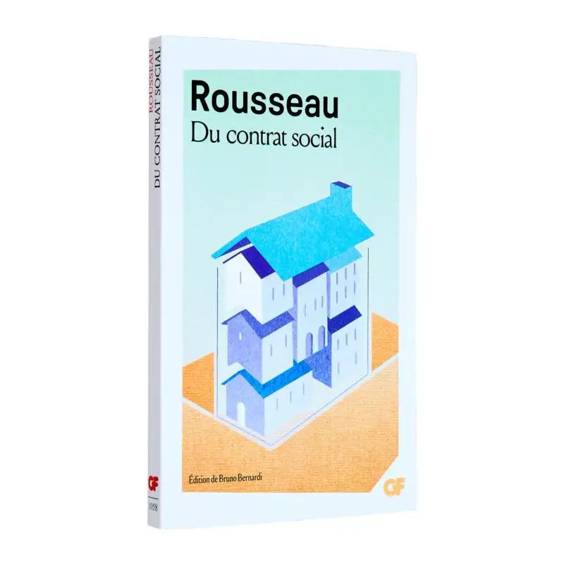 

Du Contrat Social JeanJacques Rousseau Flammarion 9782081216440 Book