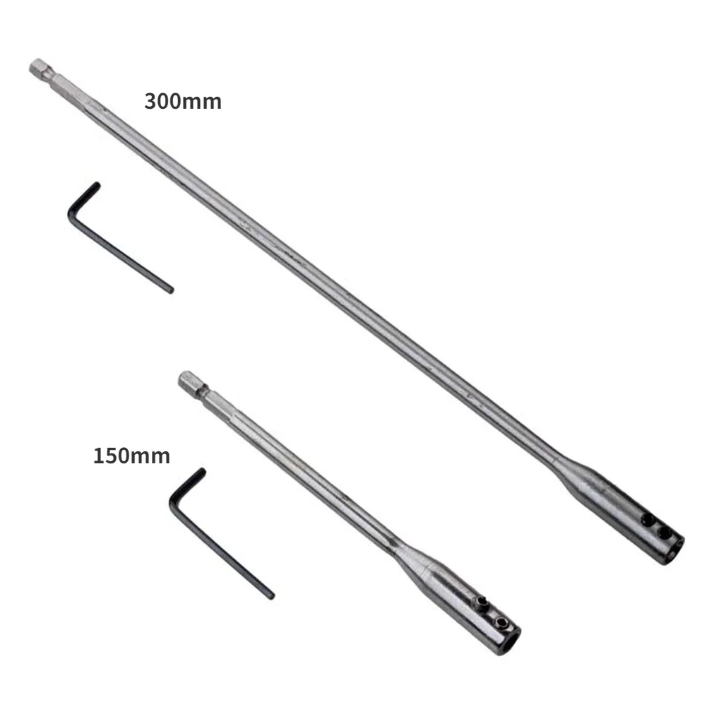 150mm/300mm Hexagonal Shank Extension Bars Holder Alloy Steel Quick Release Drill Bits Screwdriver Extension Bars Connecting Rod