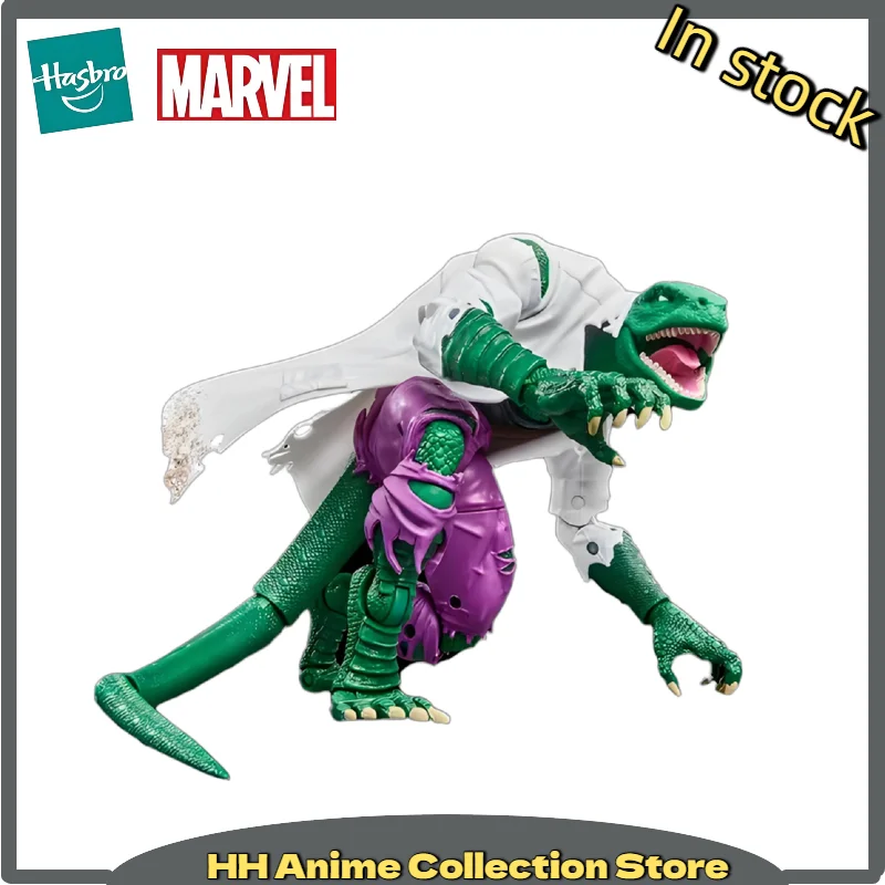 

Новая коллекционная фигурка Hasbro Marvel Legends Spider-Man Professor Lizard, 6 дюймов, подарок, отправка в течение 24 часов