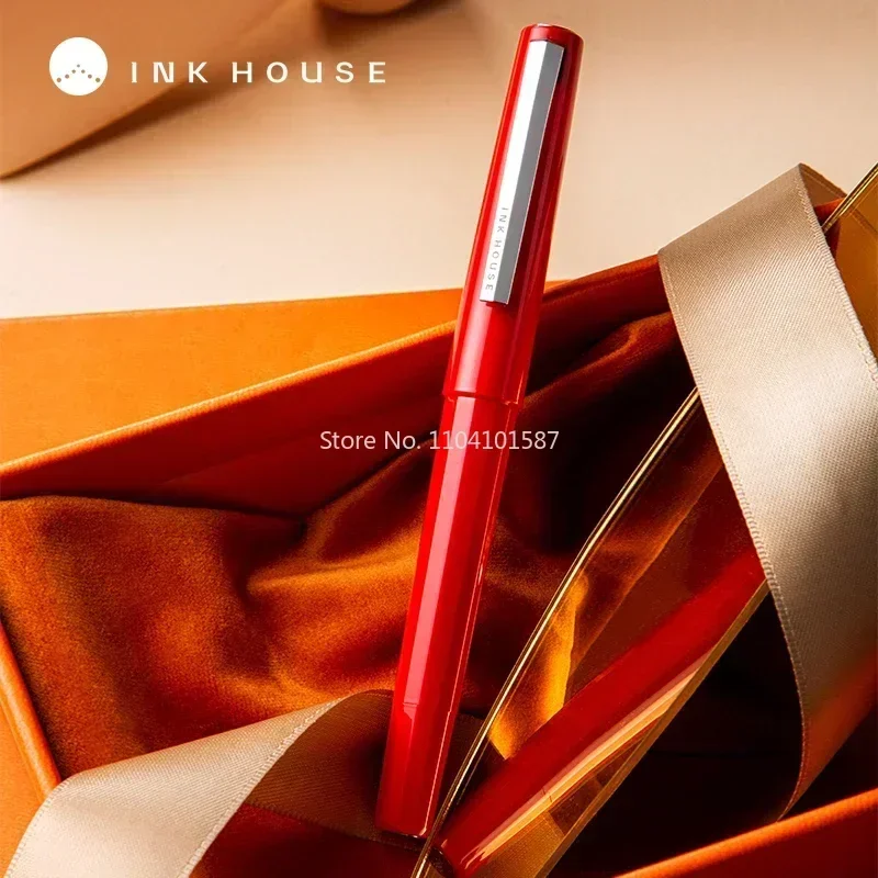 nouveau-stylo-plume-ink-house-brief-serie-bock-ef-f-nib-mate-a-remplissage-par-piston-pour-l'ecriture-et-les-cadeaux-d'affaires