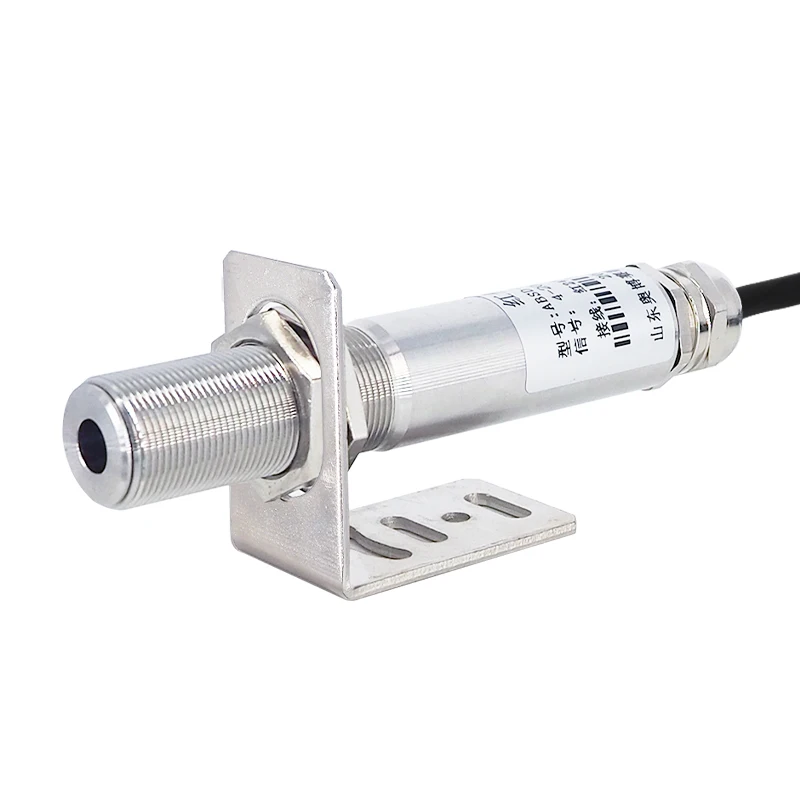 Infrared Thermometer Temperature Sensor Probe Short-wave Coaxial Laser Aiming At High-frequency and High-temperature Metals