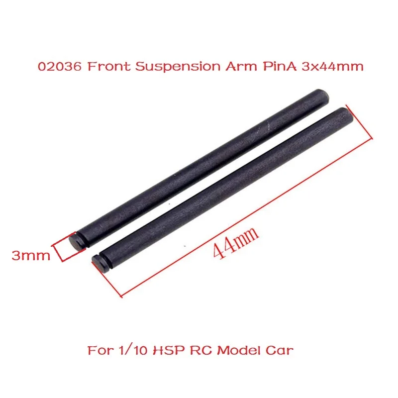 Rc 02036 02061 02062 02063 06018 06019 08019 08020 08068 08069 Metalen Front/Rear Suspension Arm Pin Voor 1/10 hsp Auto Onderdelen