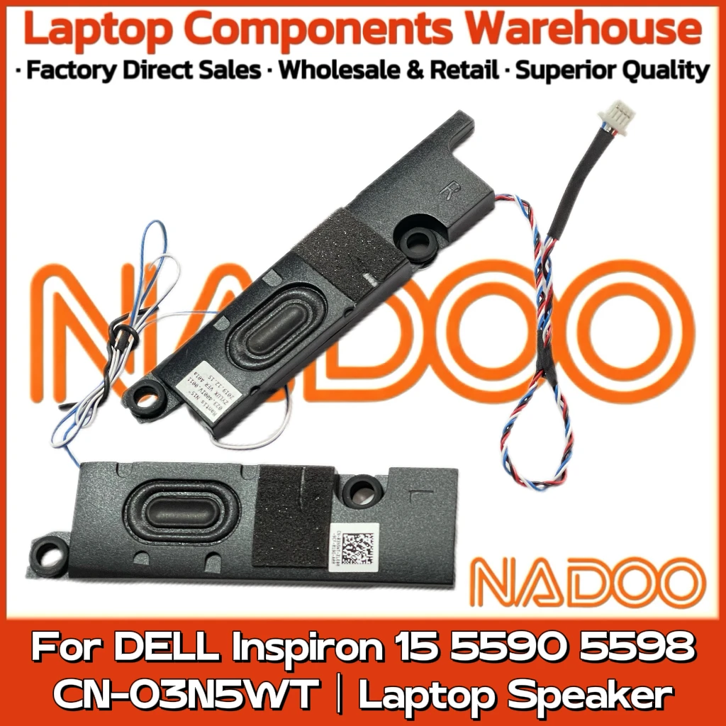 New Original Laptop Notebook Audio Speaker For DELL Inspiron 15 5590 5598 CN-03N5WT built-in speaker horn audio