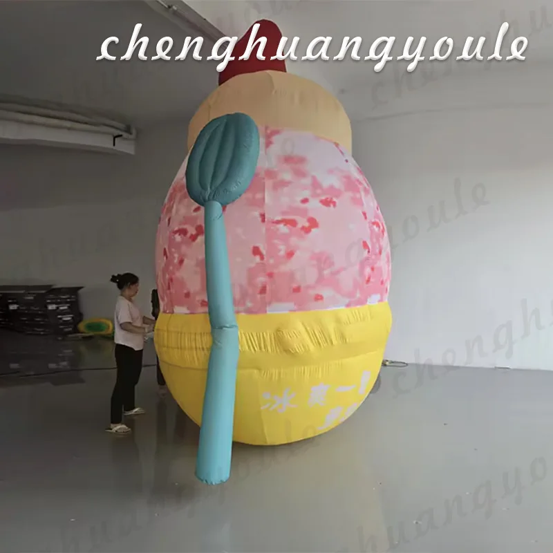 

Inflatable cartoon ice cream ice cream air model dessert mall playground fair camping show props