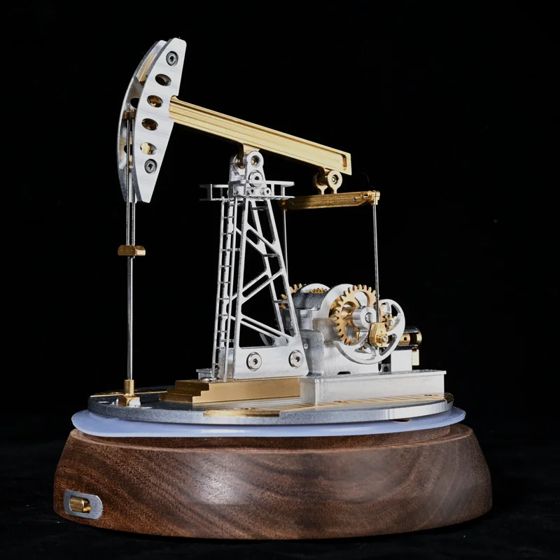Oil well pumping unit, kowtow machine model, precision metal toys, handicrafts, business gifts