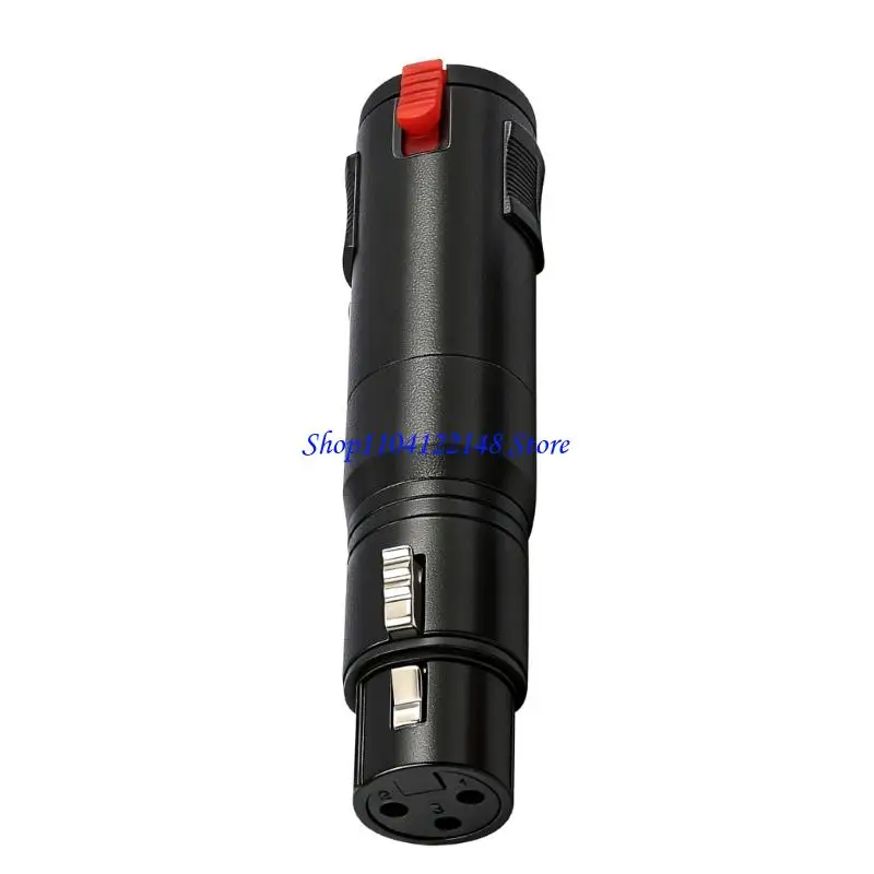 P9FA 6.35mm 1/4inch Female to XLR Female Microphones Cable Connector Converter