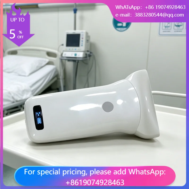 CProbe-5W Ultra-wide Linear Palm Doppler Ultrasound 80mm Ultra-wide Wireless Probe Type Color Doppler Ultrasound Scanner