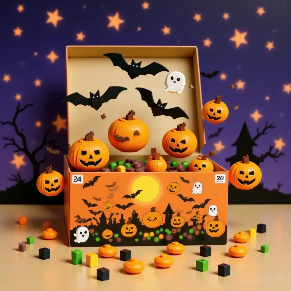 هدايا الهالوين أنيمي عمل الشكل لطيف قلادة حلية صندوق غامض مهرجان هدية الهوايات