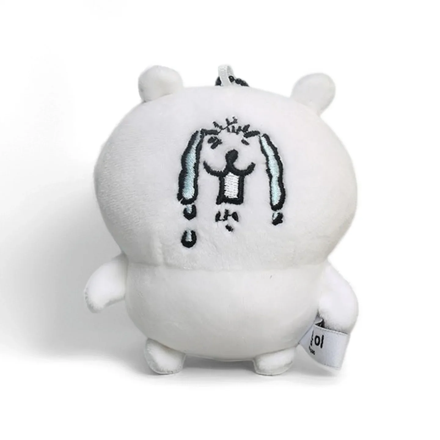 New JOKE BEAR Crying Bear Fur Toy Pendant Hanger Keychain Play Toy Surrounding Gift Super Cute Having A Meal Smile