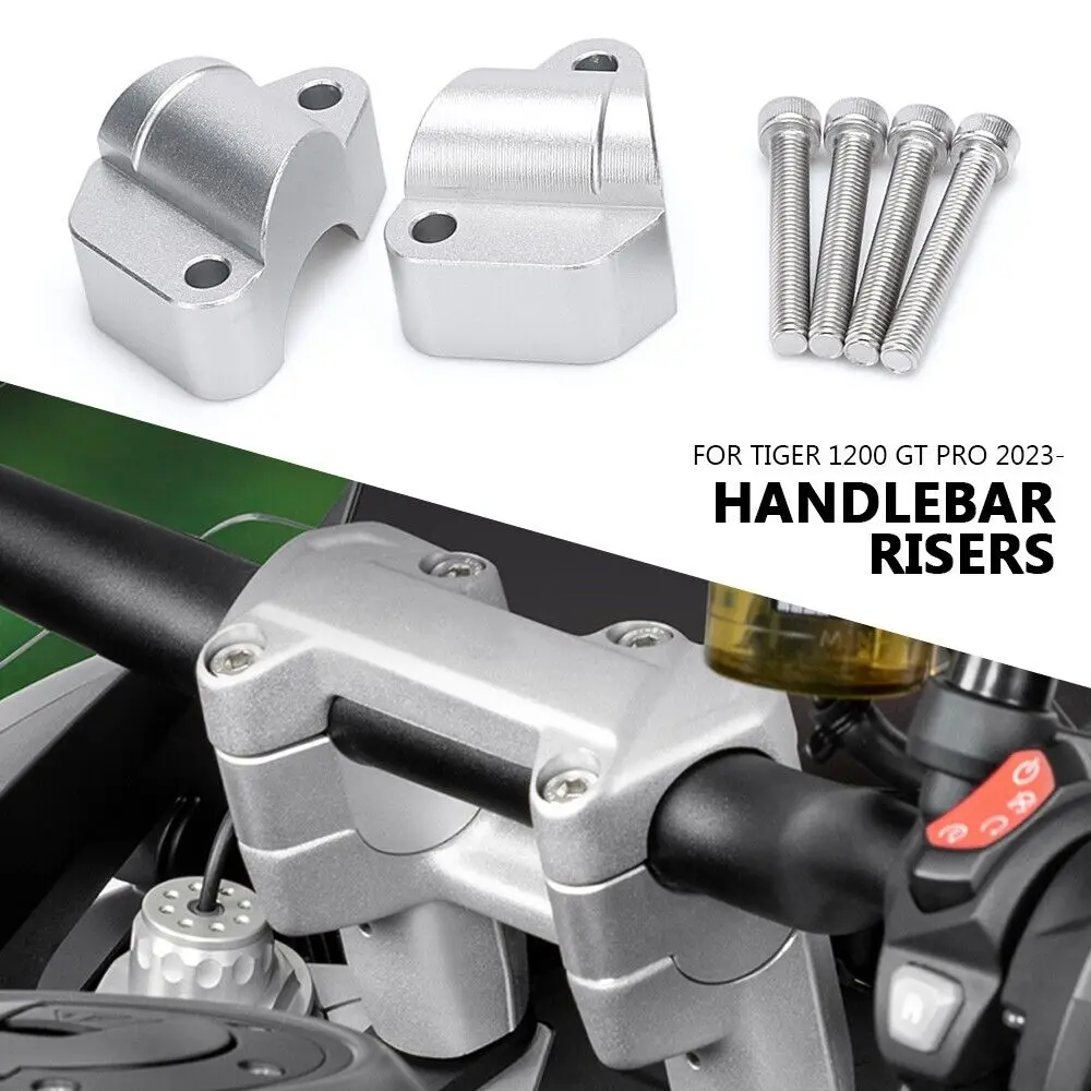 The New Motorcycle Handle Aluminum Clip Retractable Rear Bracket Accessory Suitable For Triumph Tiger 1200 GT Pro 2023