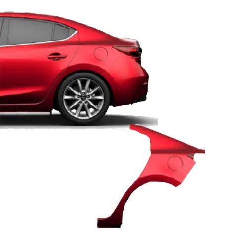 wholesale rear fender Quarter Panel for mazda 3 2017 oem BJY77041X