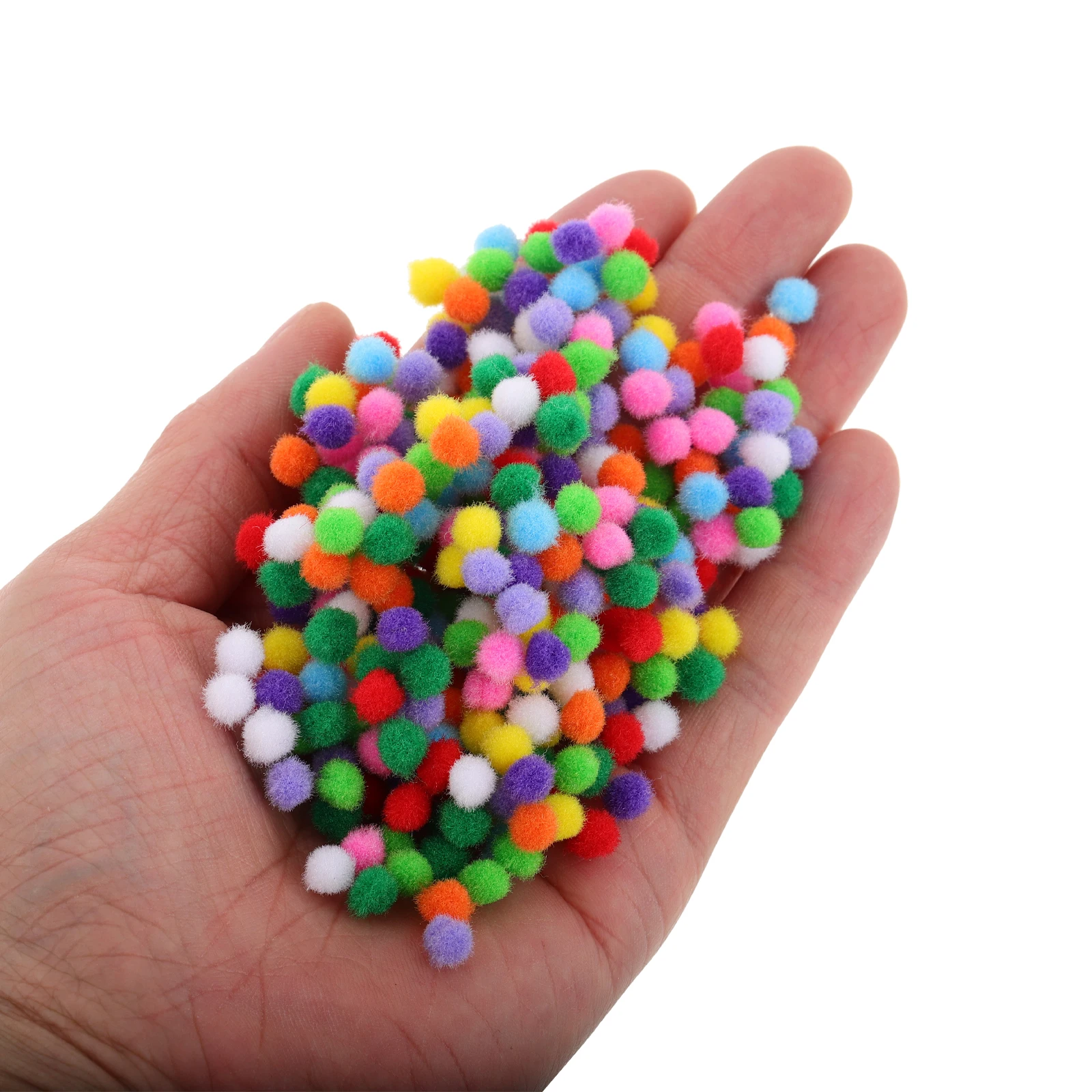 

2000Pcs 5Mm Mini Pom Poms Multicolor Craft Balls for DIY Art Decorations Handmade Jewelry Christmas Craft Activity Kits