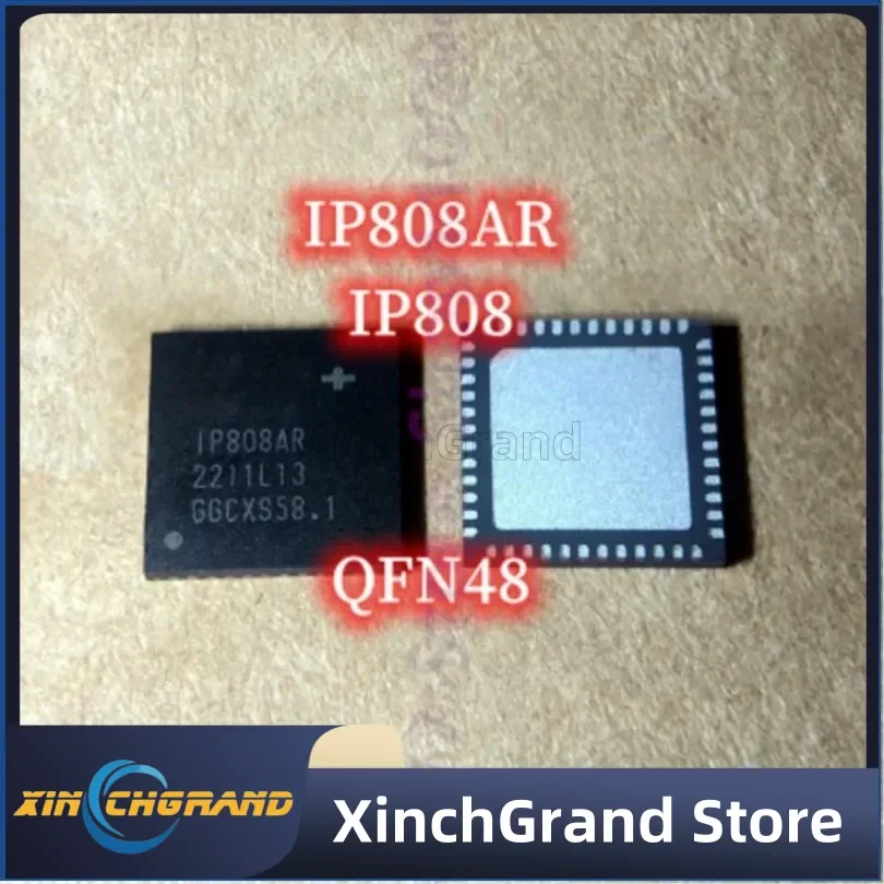 

2-10pcs New Original IP808AR IP808 QFN48 Ethernet power supply control interface chip