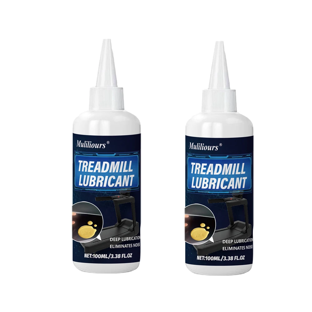 1/2 stuks 100 ml loopband smeermiddel geurloos temperatuurbestendig siliconenolie voor riemonderhoud ruisonderdrukking