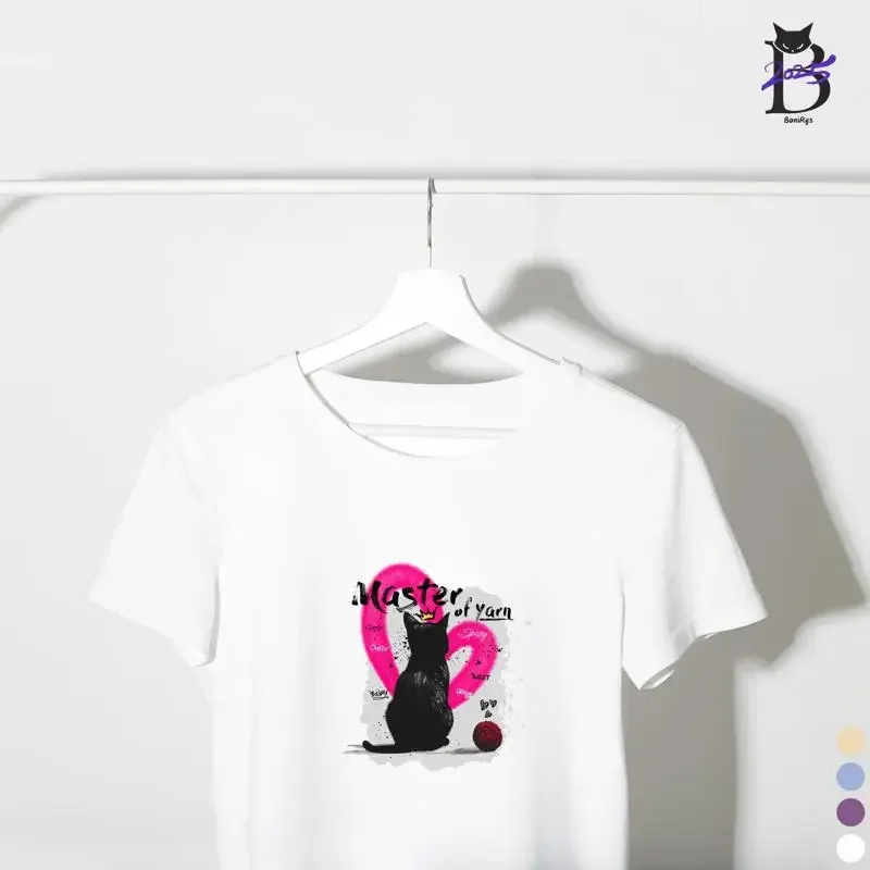 Cat Comfort T Shirt Master Of Yarn For Lovers Love Gift Her