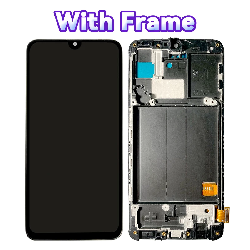 5.9 inch for LCD Samsung Galaxy A40 /A405 SM-A405FN For Touch ScreenDigitizer Samsung Galaxy A405F SM-A405FM LCD with frame