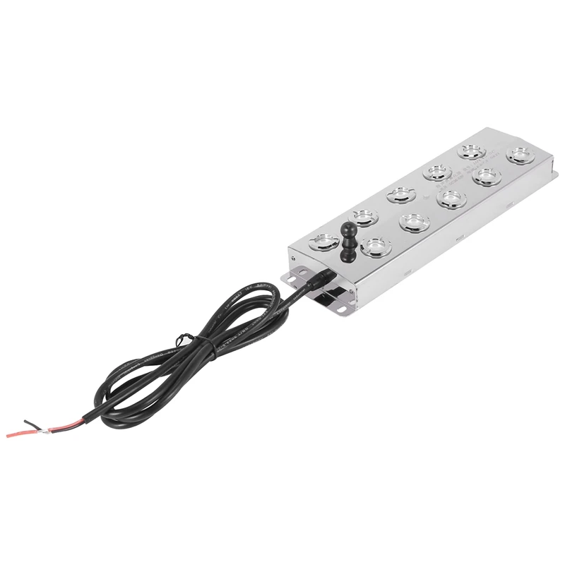 Ultrasonic Mist Maker para Greenhouse Aeromist, Hidroponia Fogger, Umidificador De Ar DIY, 10 Cabeças