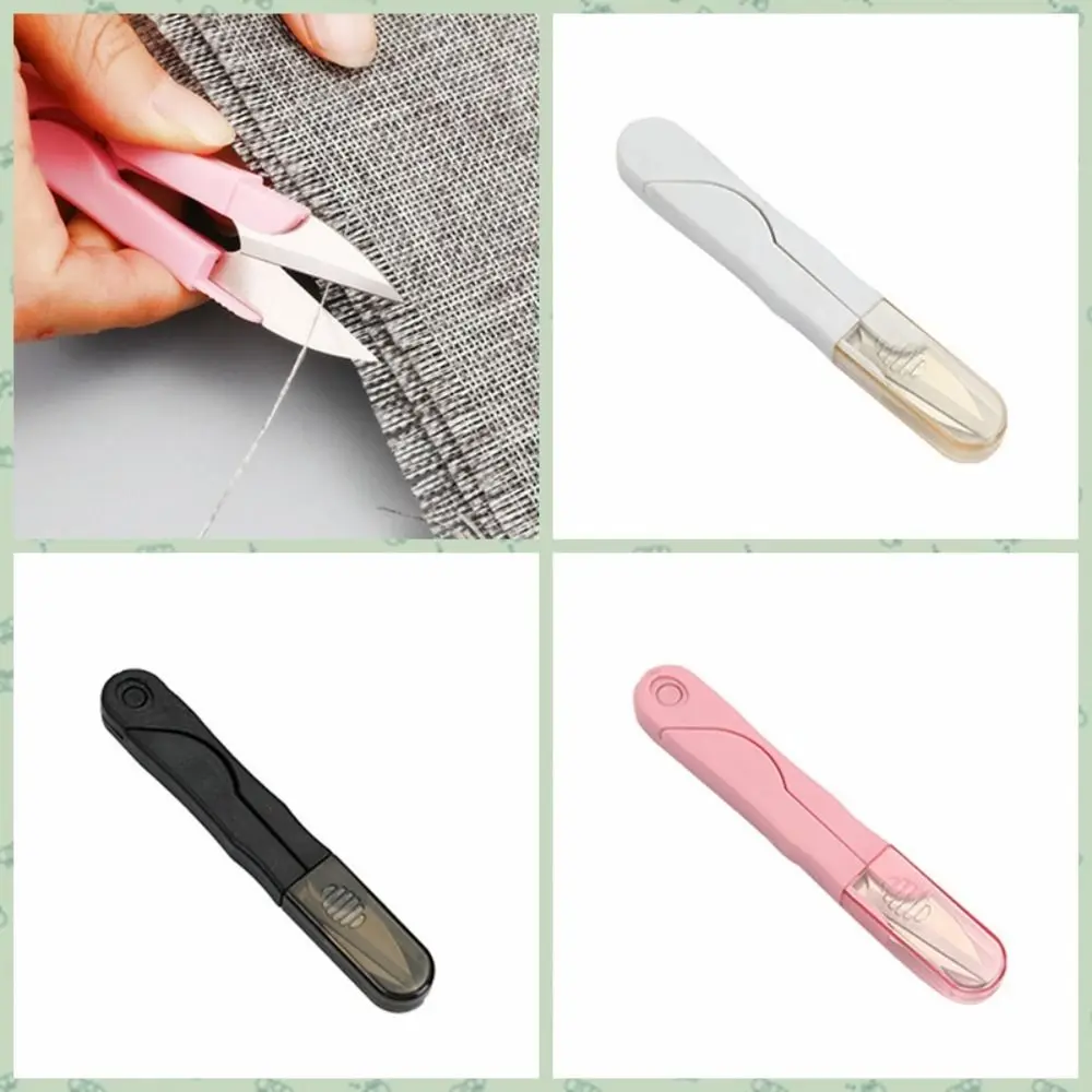 Metal Thread Clippers Needlework U Shape Scissors Yarn Shears Sharp Mini Tailor