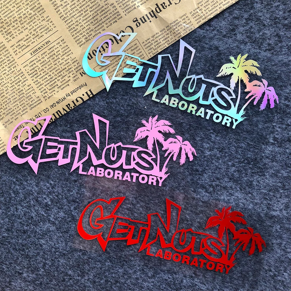 Coconut Tree-pegatinas reflectantes para motocicleta, calcomanía para Moto, Scooter, parabrisas de carrocería, accesorios para tanque de combustible, Mt07, z900, s1000rr