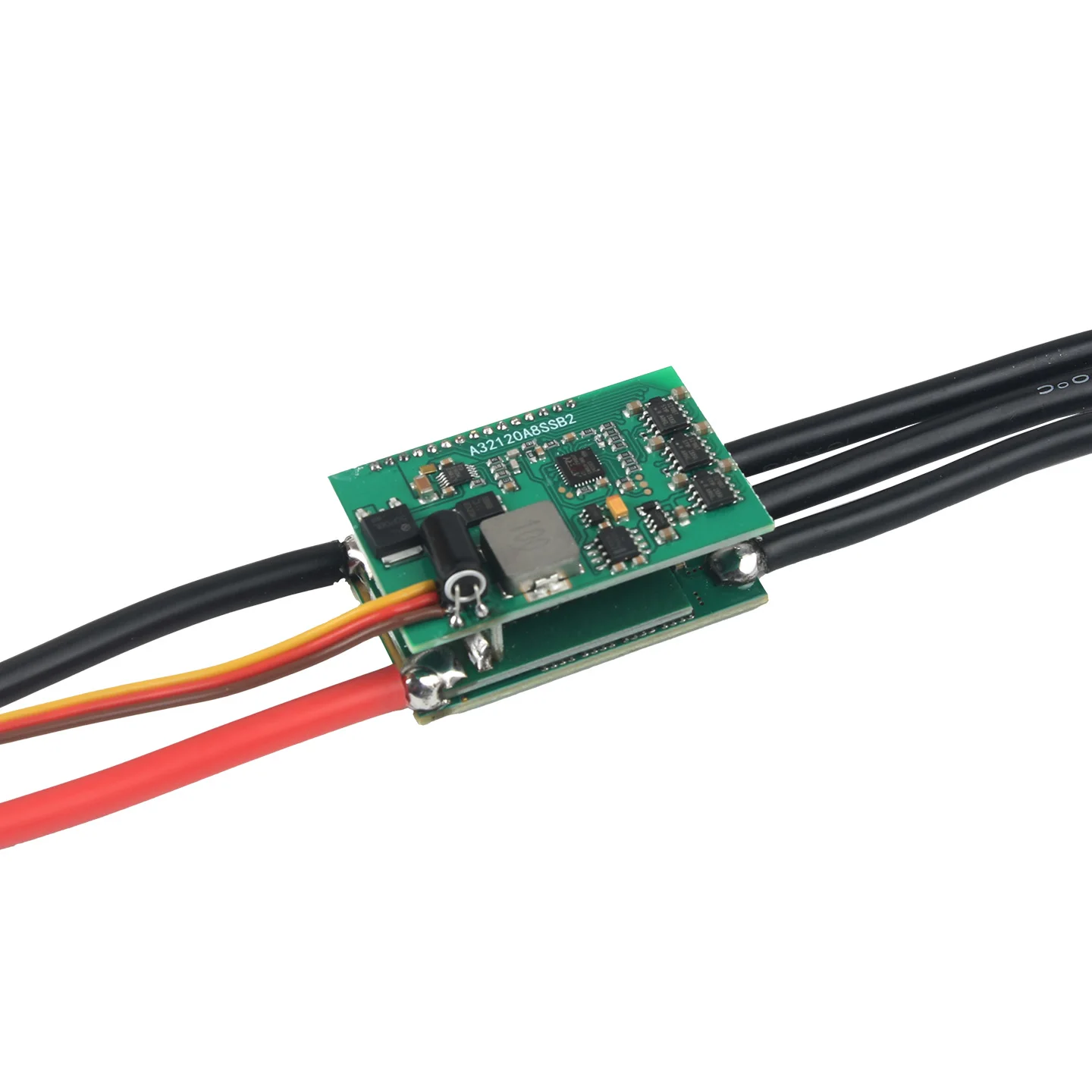 

FATJAY 12S 48V 100A ESC Brushless Underwater Thruster with 5.5V 8A BEC Sealed Cabin Bare-Board 100% Forward/Reverse Speed