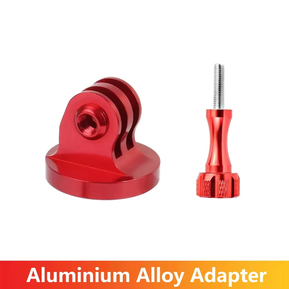 Adaptador de Montaje GoPro de Aleación de Aluminio con Tornillo de Mariposa, Convertidor de Rosca Hembra de 1/4" para Trípode de Cámara de Acción GoPro Hero 13 12 11 9