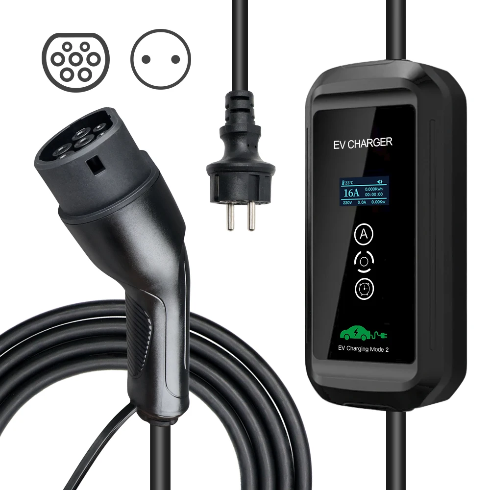 

Europe Warehouse 16A 32A 1P 3P Type1 Type2 GBT Charging Cable Plug Adapter Socket Electric Car Charger