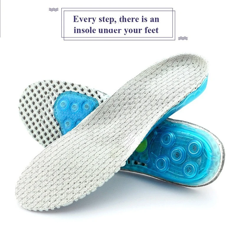 Silicone Orthopedic Shoes Sole Insoles EVA Spring Arch Support Inserts Orthotic Insoles Flat Feet Plantar Fasciitis,foot Care