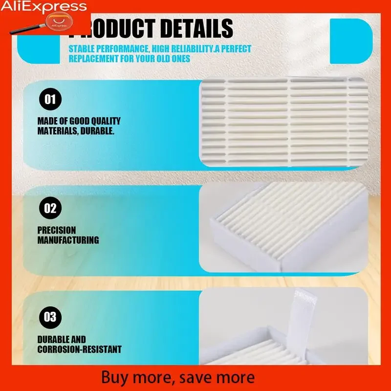 

A67Z HEPA Filter Replacement For ILIFE V3, V3S, V3S Pro, V5, V5S, V5S Pro Robotic Vacuum Cleaner