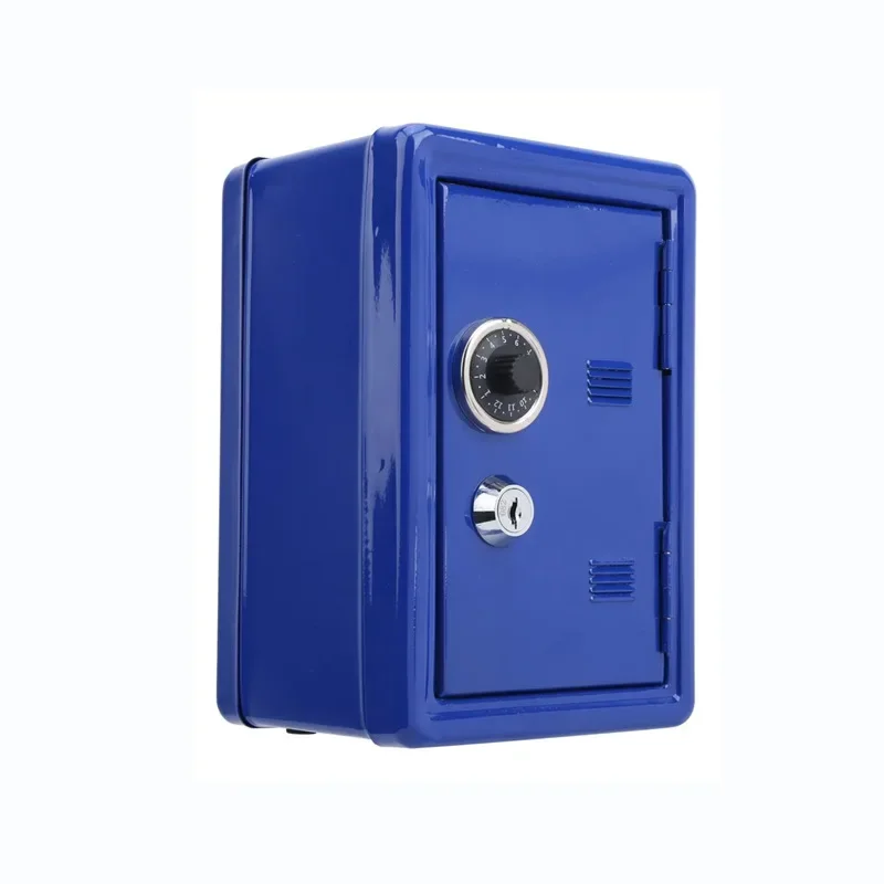 Children Mini Key Money Storage Case Simulation Safe Box With Key Lock Money Jewelry Locker Metal Innovation Presents Supplies