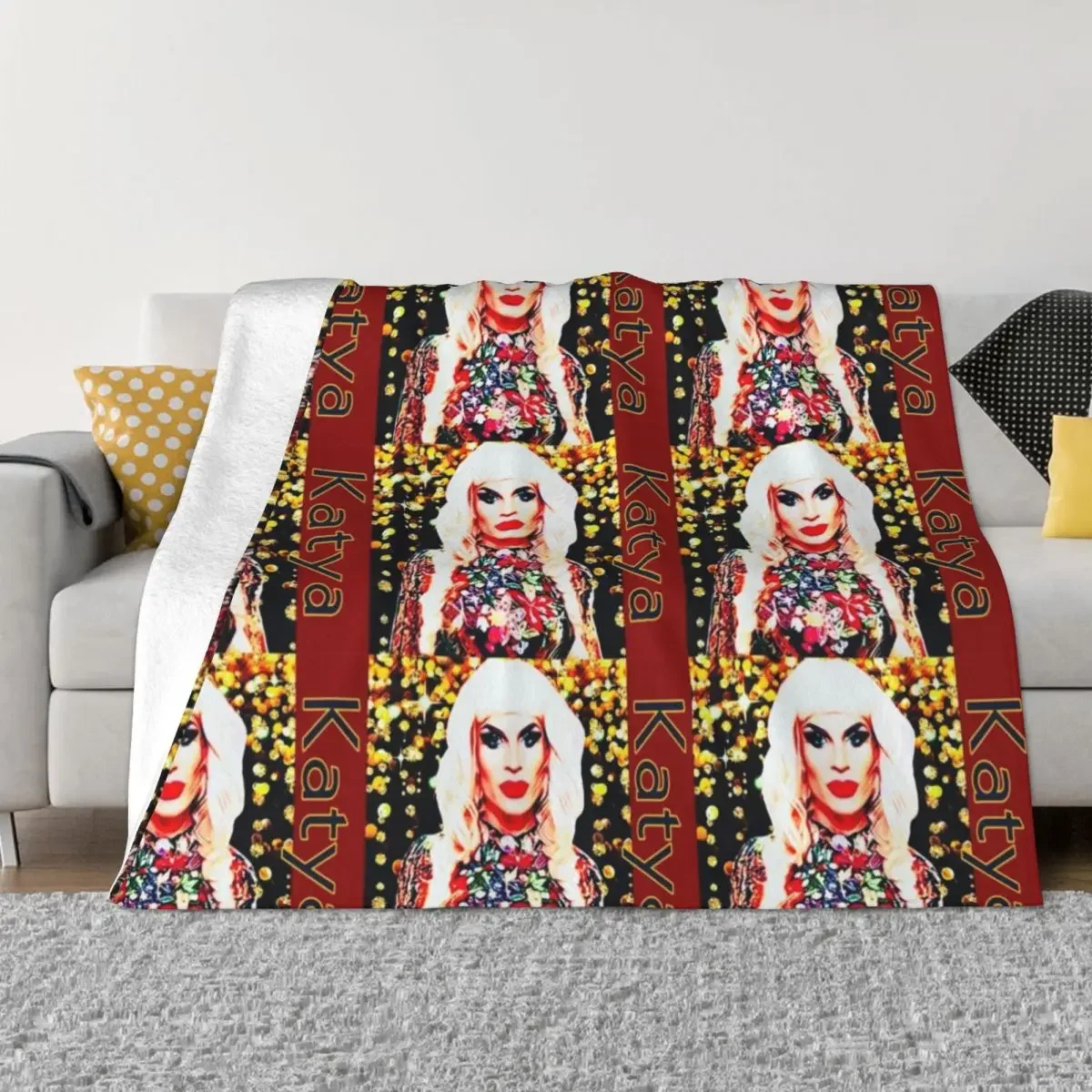 

Katya Tribute 2 Throw Blanket Multi-Purpose Camping Hair Thermals For Travel Blankets