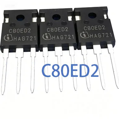 5/10PCS  C80ED2 IDW80C65D2  TO-247  650V 80A  MOSFET electronics in stock