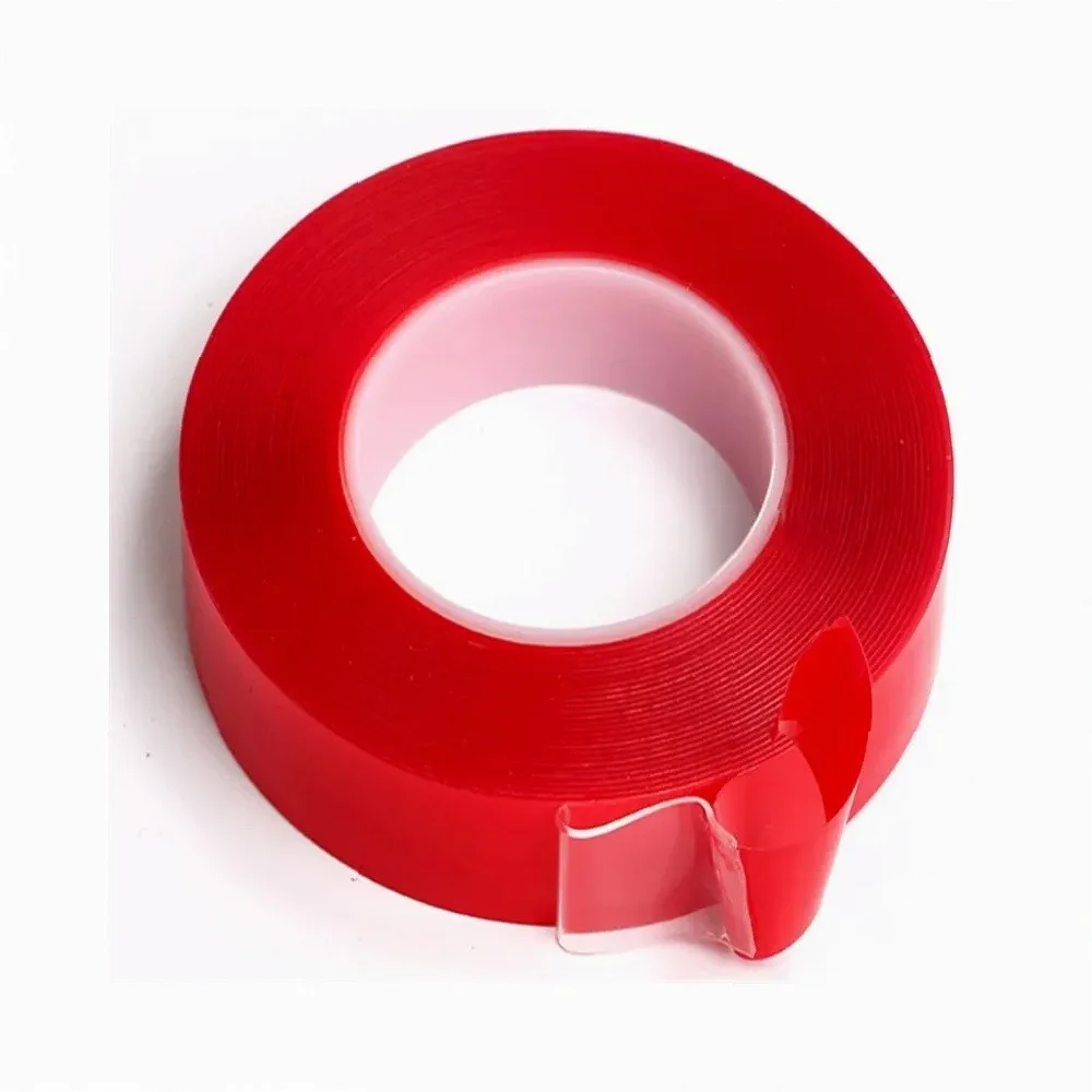300cm Transparent Silicone Double Sided Tape for Car, High Strength No Trace Adhesive Sticker, Strong Bonding Household