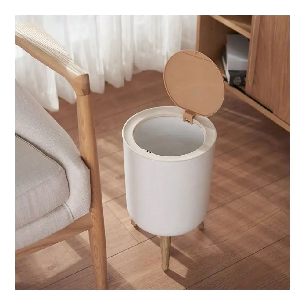 

Texture Trash Can For Office And Bedroom, Garbage Collection Bin