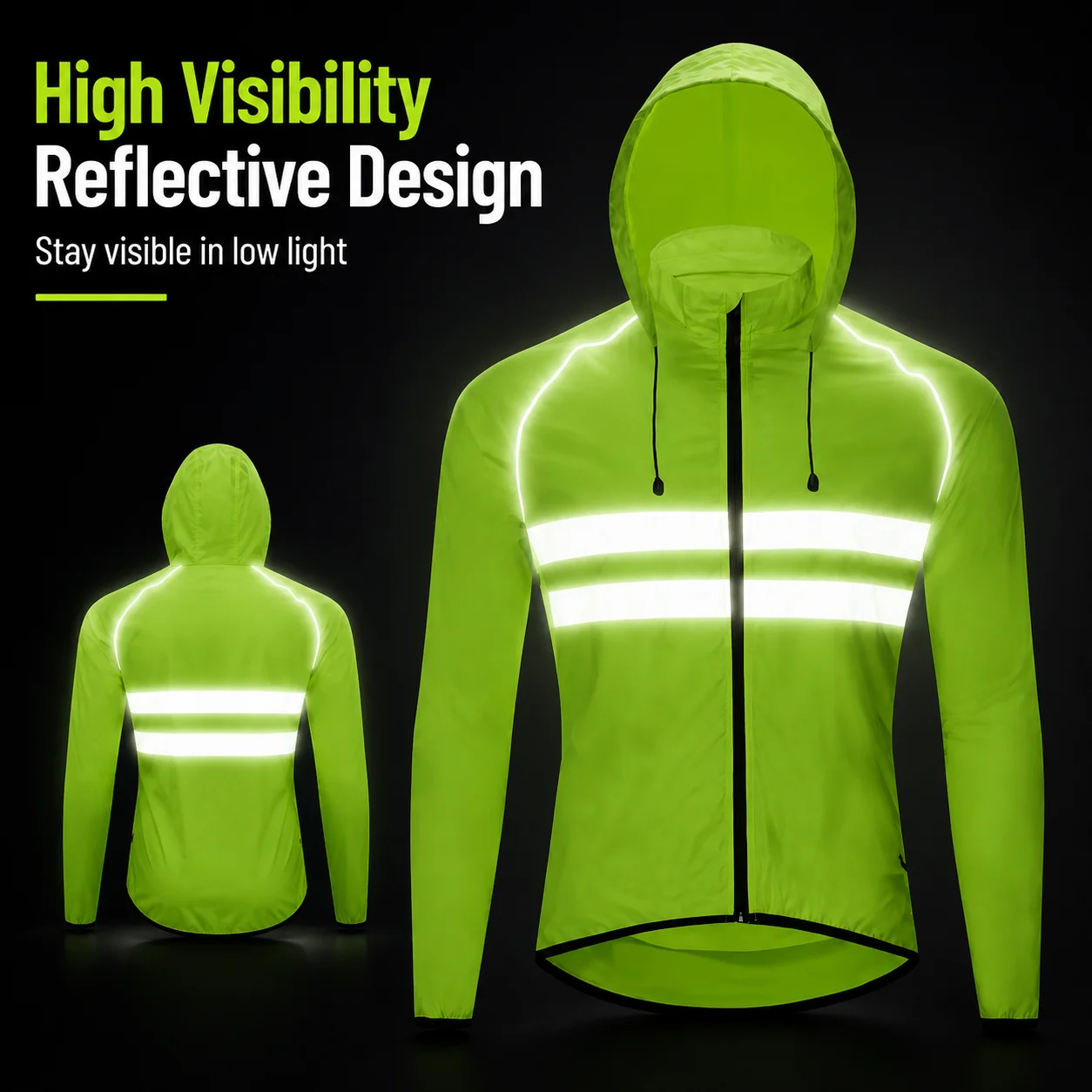 Herren Fahrradjacke Reflektier – Reflective Running Jacket Bewertung und Preis