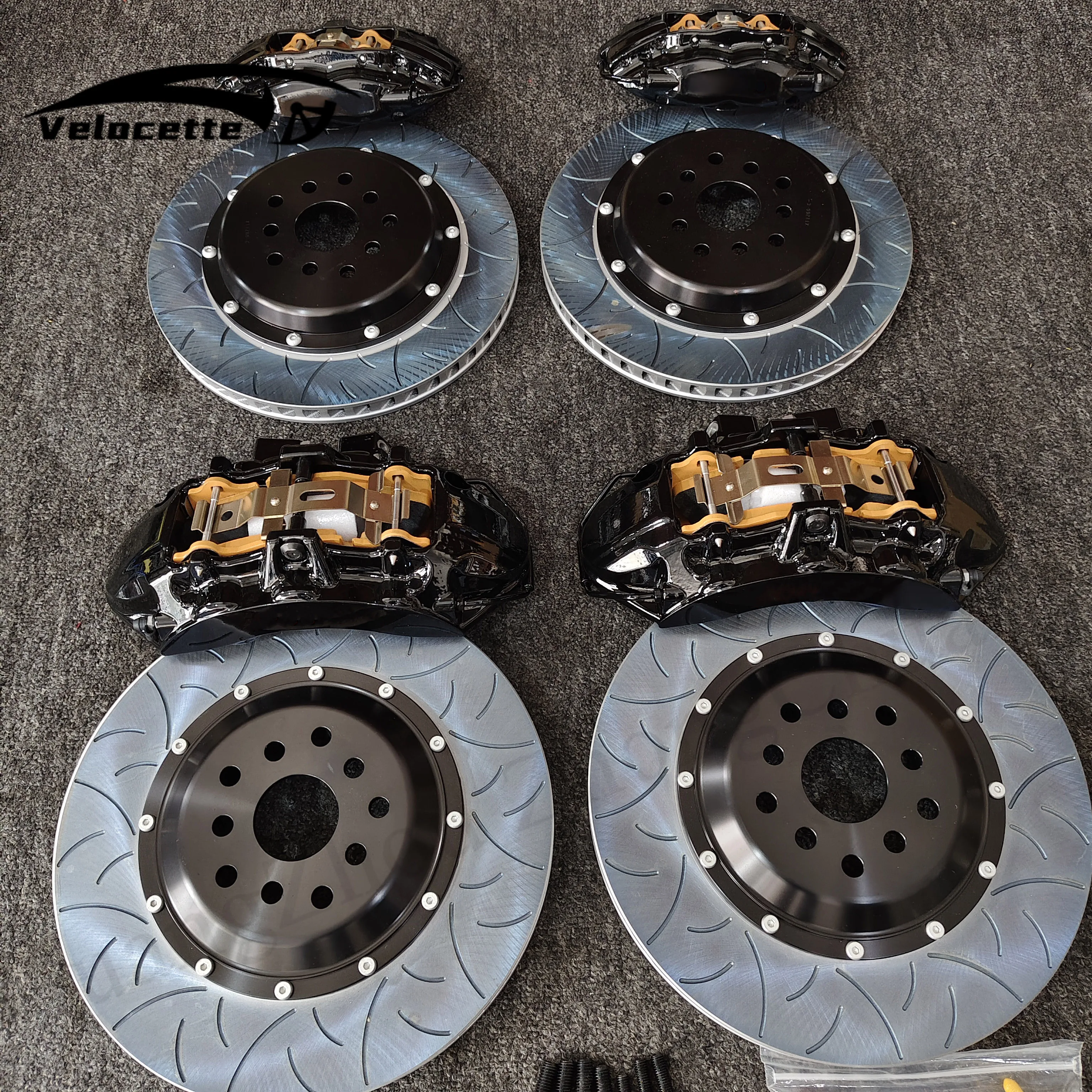 Big 6 Piston Car Brake Caliper Set For Subaru Wrx Limited 2017