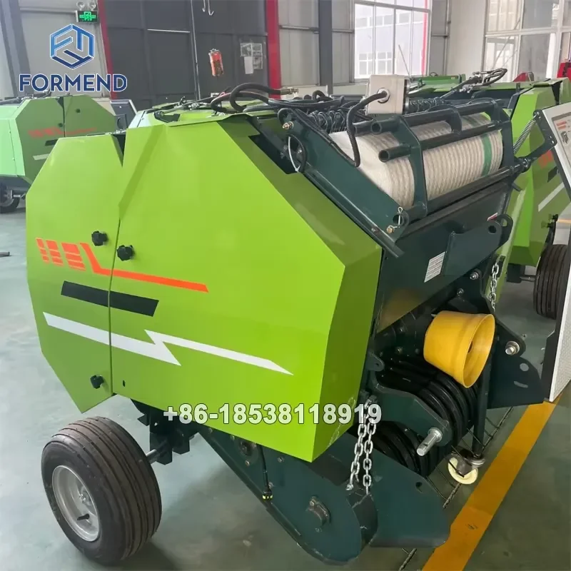 0850 and 0870 Model Mini Round PTO Tractor Wheat Corn Straw Baler for Sale