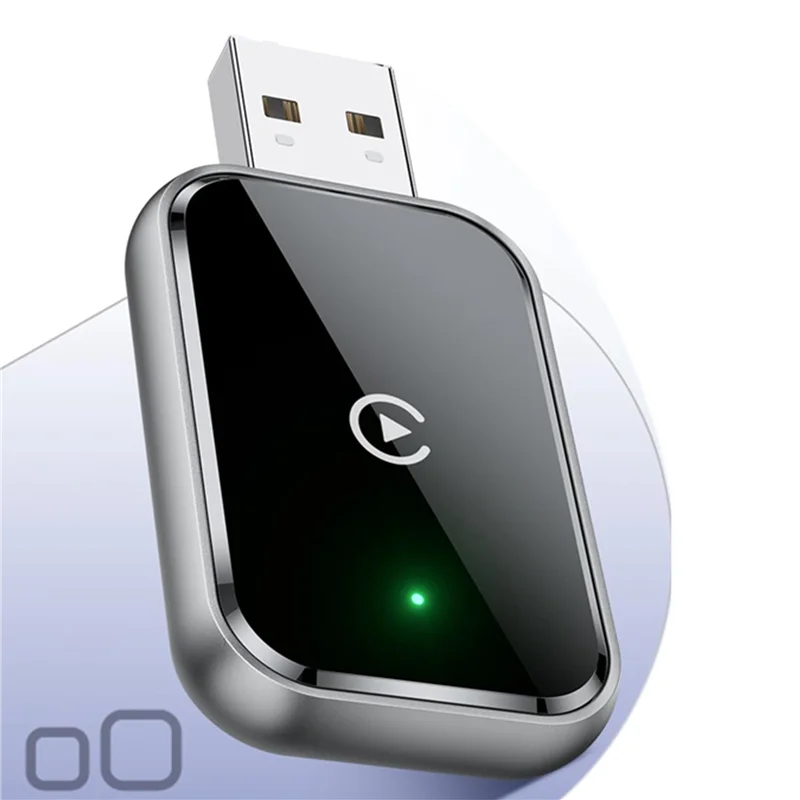 AS95-3X Беспроводной адаптер Carplay для Iphone, преобразование подключения к беспроводению, мини-размер, USB и USB-C, без задержки